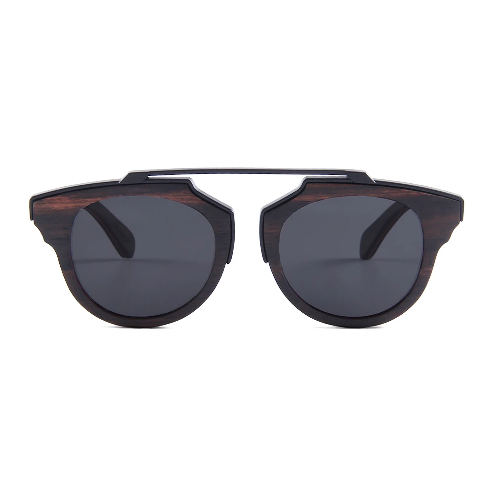 Новые поступления 2018 Модные солнцезащитные очки для мужчин деревянные Скейтборд