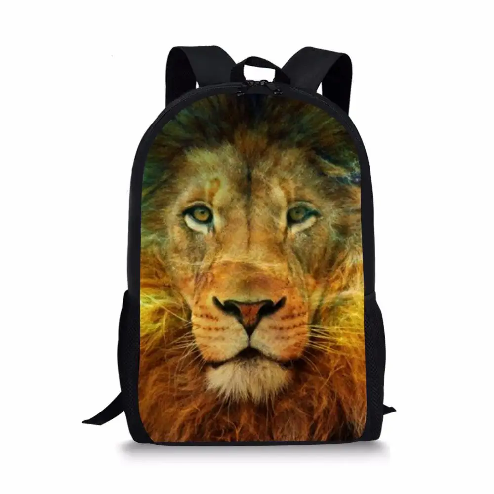 Новый рюкзак с изображением короля льва школьная сумка для детей мальчиков Zaino