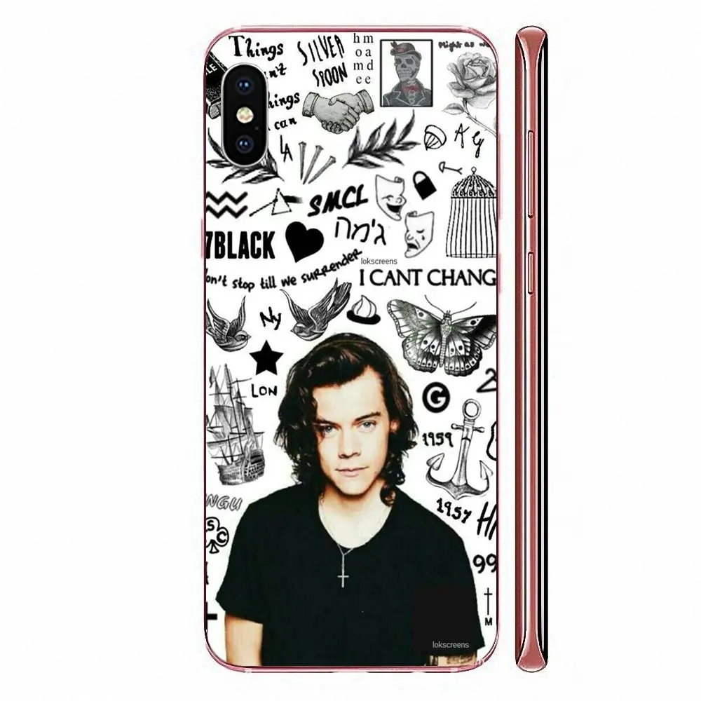 Harry Styles One Direction Diy Drawing TPU For LG G2 G3 G4 G5 G6 G7 K4 K7 K8 K10 K12 K40 Mini Plus Stylus ThinQ 2016 2017 2018 | Мобильные