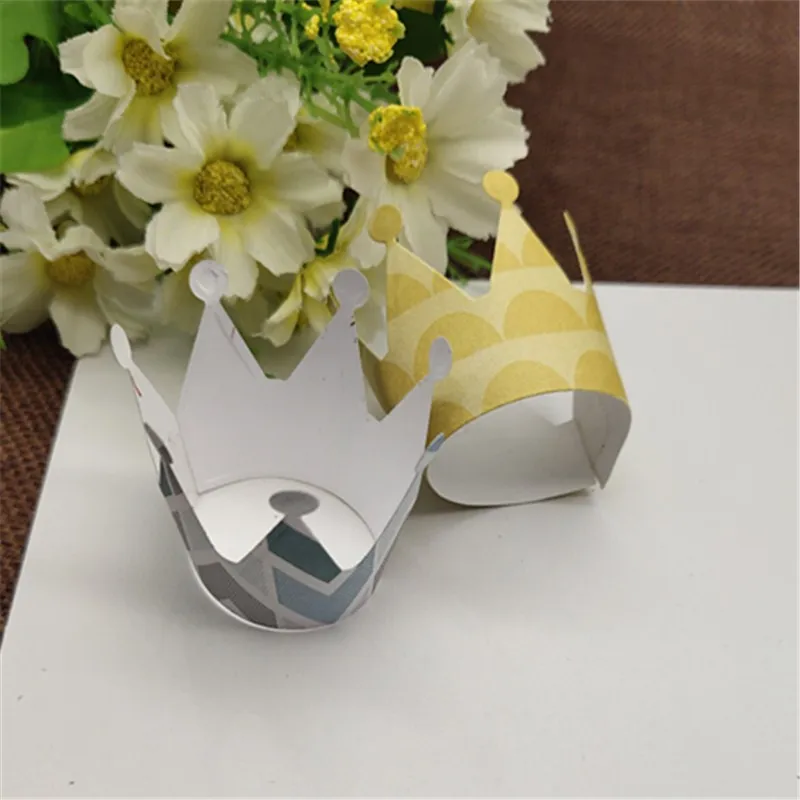 Металлические режущие штампы для украшения короны трафареты скрапбукинга DIY