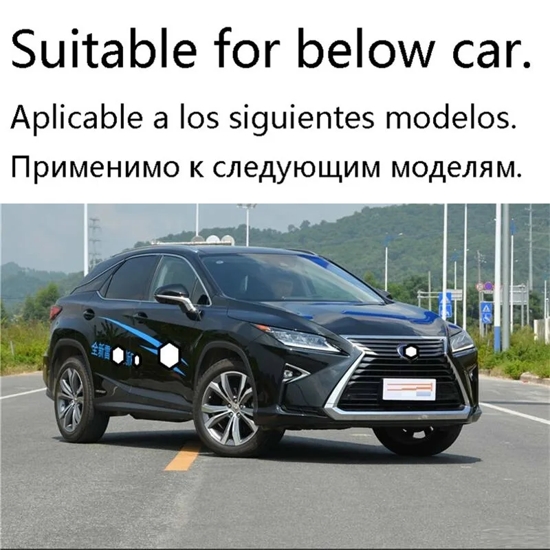 Хромовая Автомобильная Модифицированная интерьерная молдинги детали для