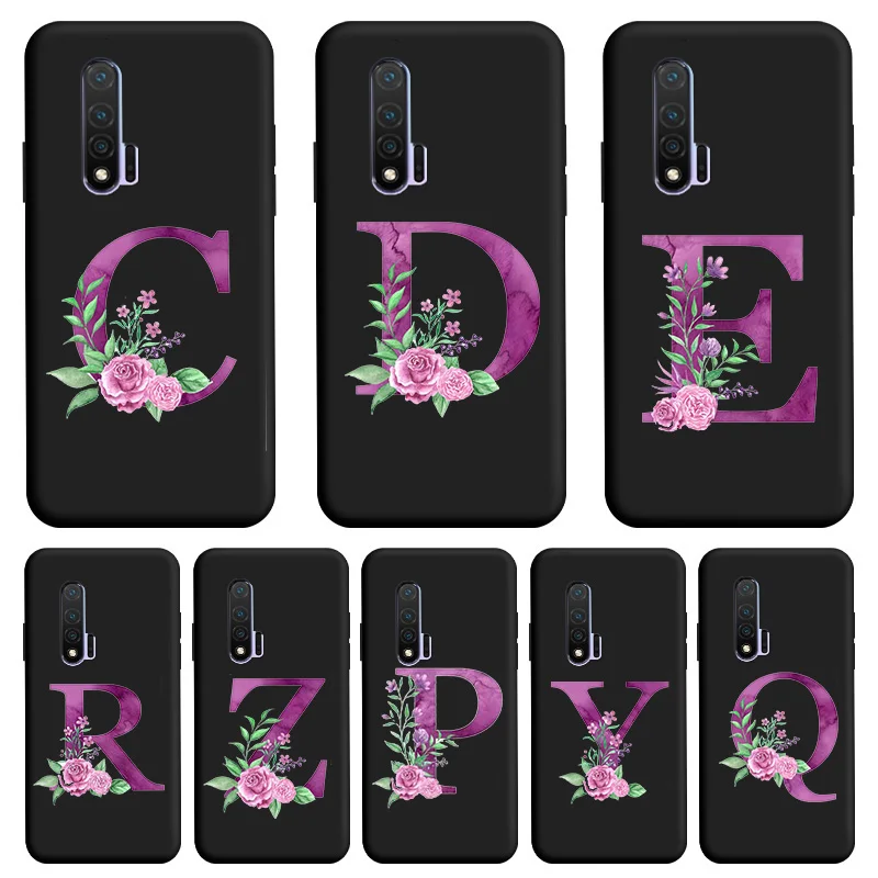 

Art numbers TPU Shell Soft For HUAWEI Nova5 5G Nova6SE P40Lite Case Cute Personality Trend Shell For HUAWEI P40Lite Cover