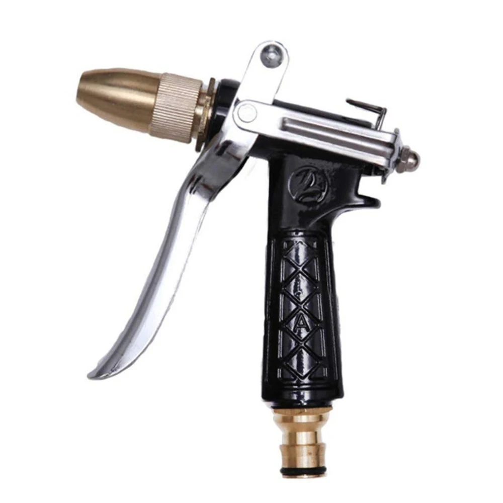 

Garden Water Hose Nozzle Sprayer High Pressure Cleaner Gardening Supplies Lawn Metal Brass Irrigation Kit Portable Car Wash