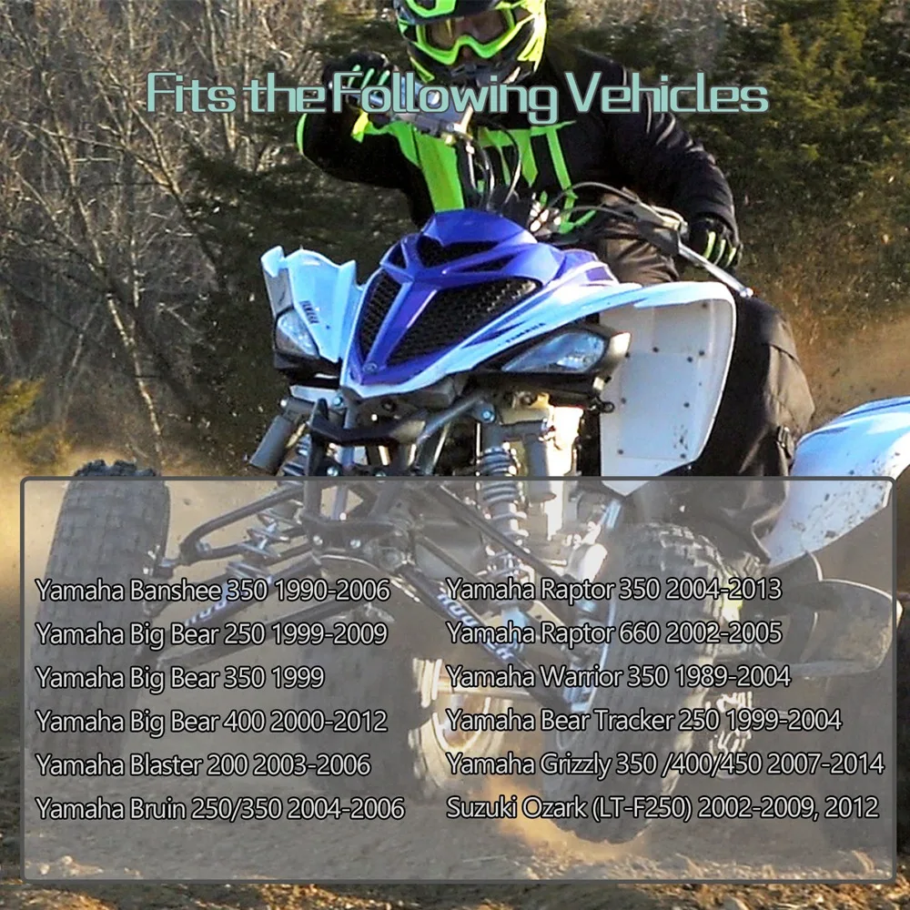 

1 Pair Front Brake Caliper For Yamaha Banshee 350 Big Bear 250 400 YFM250 350 400 450 660 Grizzly 660 TRX250EX TRX300EX TRX400EX