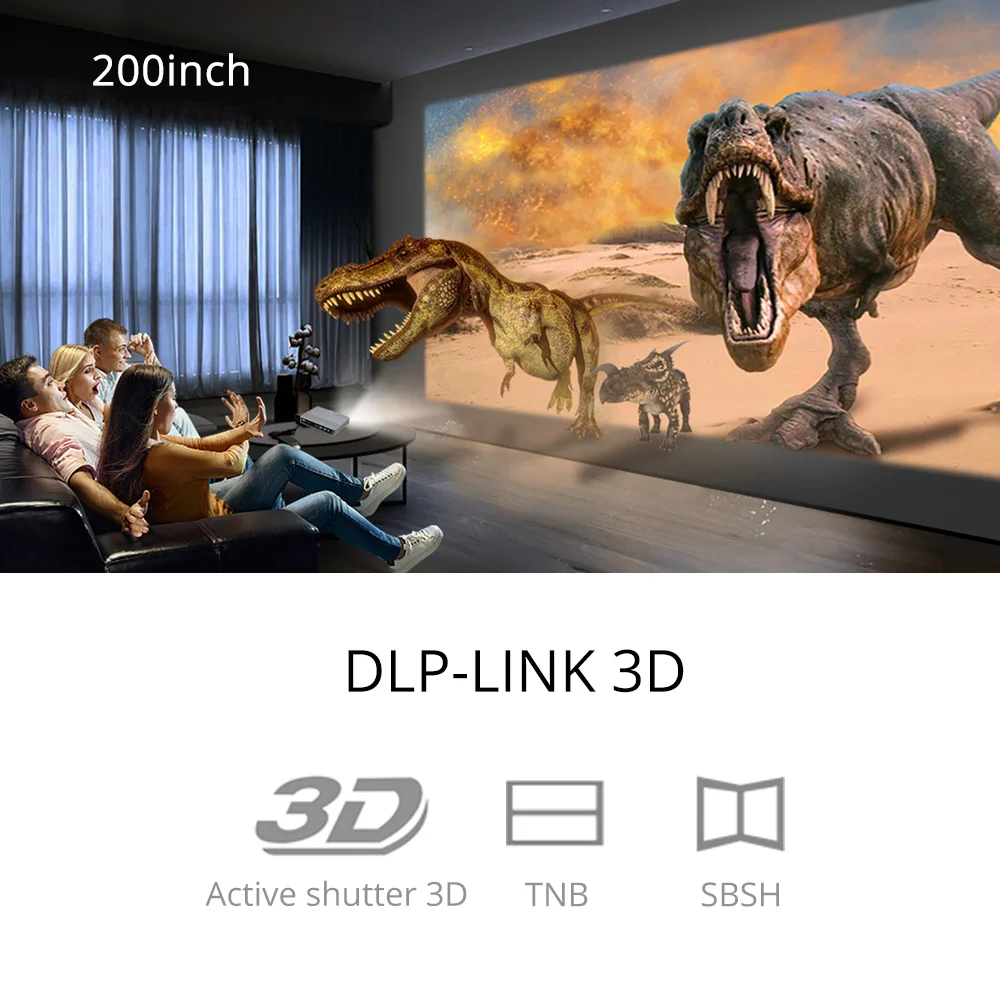BYINTEK UFO R9 умный Android wifi видео микро Портативный DLP Мини светодиодный 3D проектор для Full HD 1080P домашний кинотеатр Бизнес Офис
