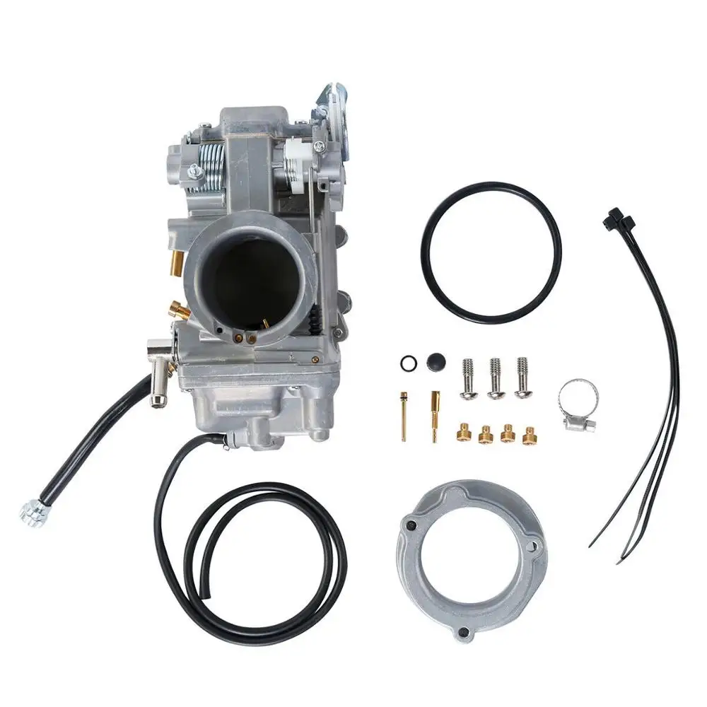 

Motorcycle 45mm Smoothbore Carburetor For Harley EVO Twin Cam Electra Glide FLH FLHS FLHTC