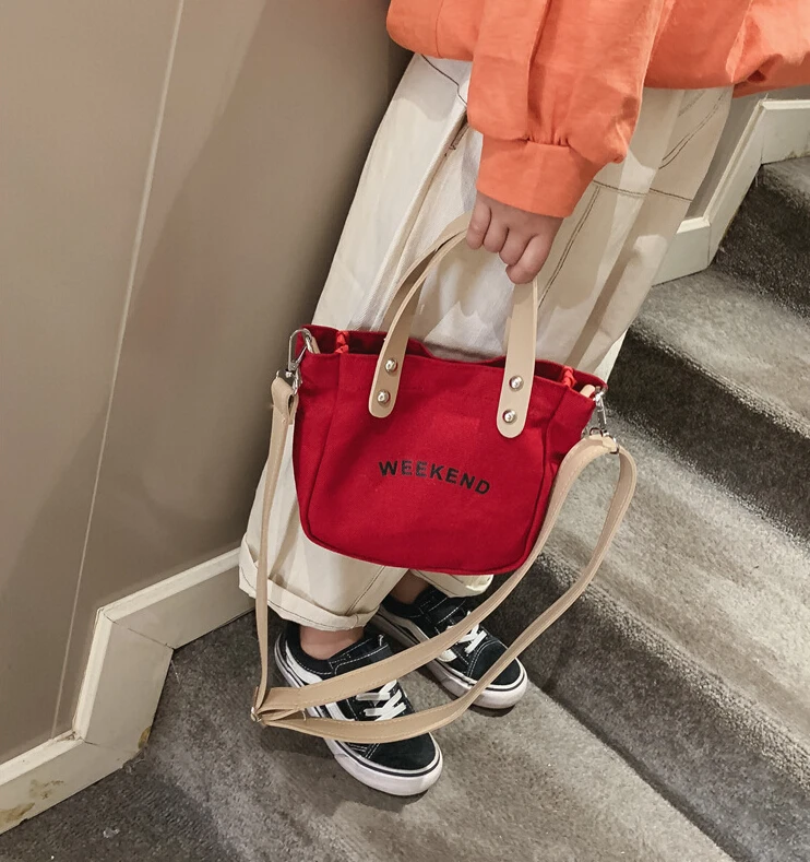 Местный запас 2019 новая детская сумка через плечо Холщовая Сумка Детские ключи