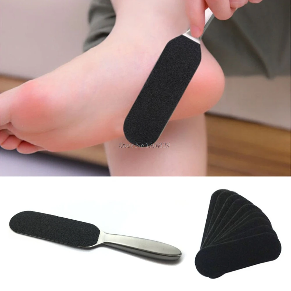 Средство для удаления мозолей педикюра пилка ног из нержавеющей стали 10