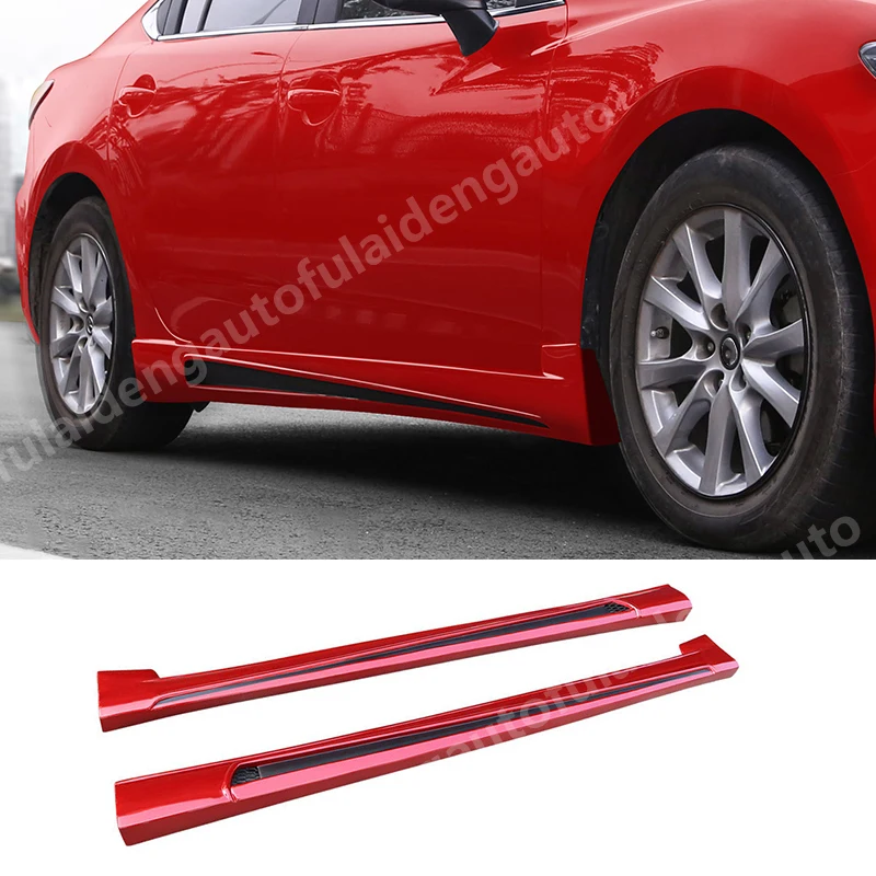 2 шт. для Mazda 6 Atenza 2019 2020 Новый сторона юбка расширение бампера губ средства ухода