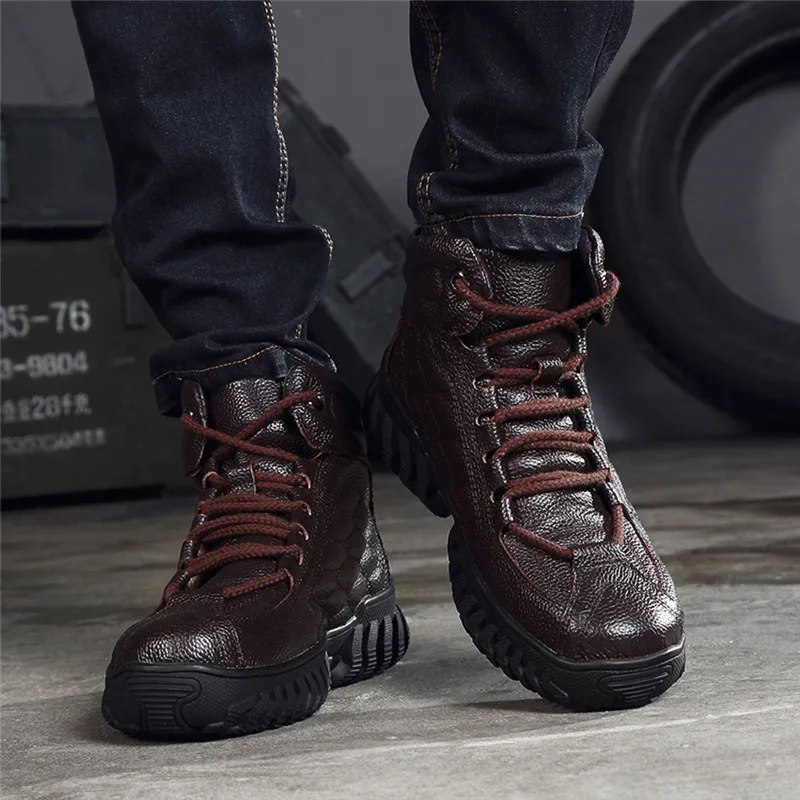Мужские армейские ботинки уличные сапоги дезерты Мужская обувь дышащие