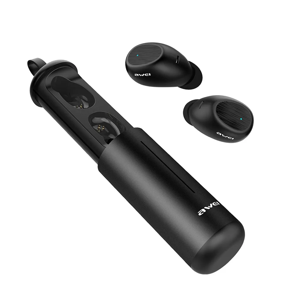 Наушники-вкладыши AWEI T5 Twins беспроводные наушники Bluetooth 5 0 наушники-вкладыши с