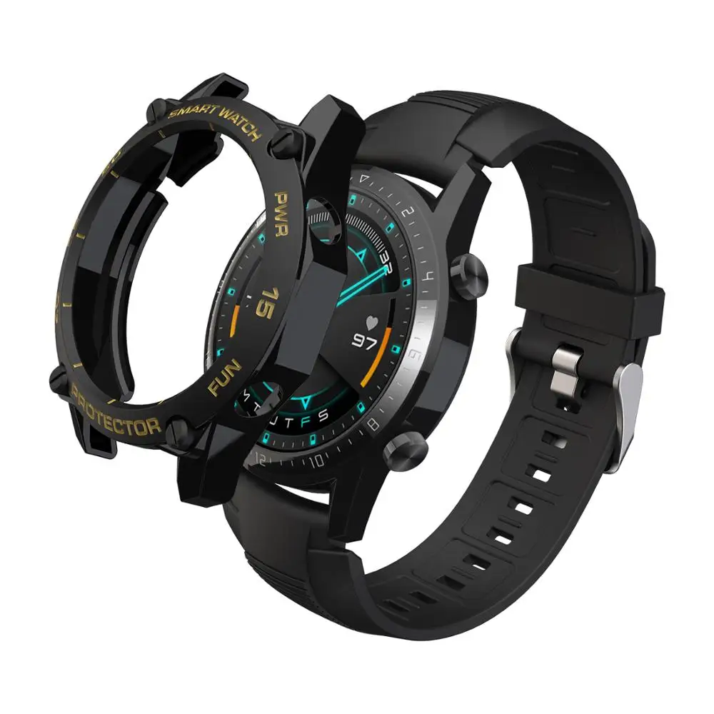 Чехол для Huawei Watch GT 2 GT2 46 мм чехол умных часов MOSHOU Аксессуары 42 прочная Броня |
