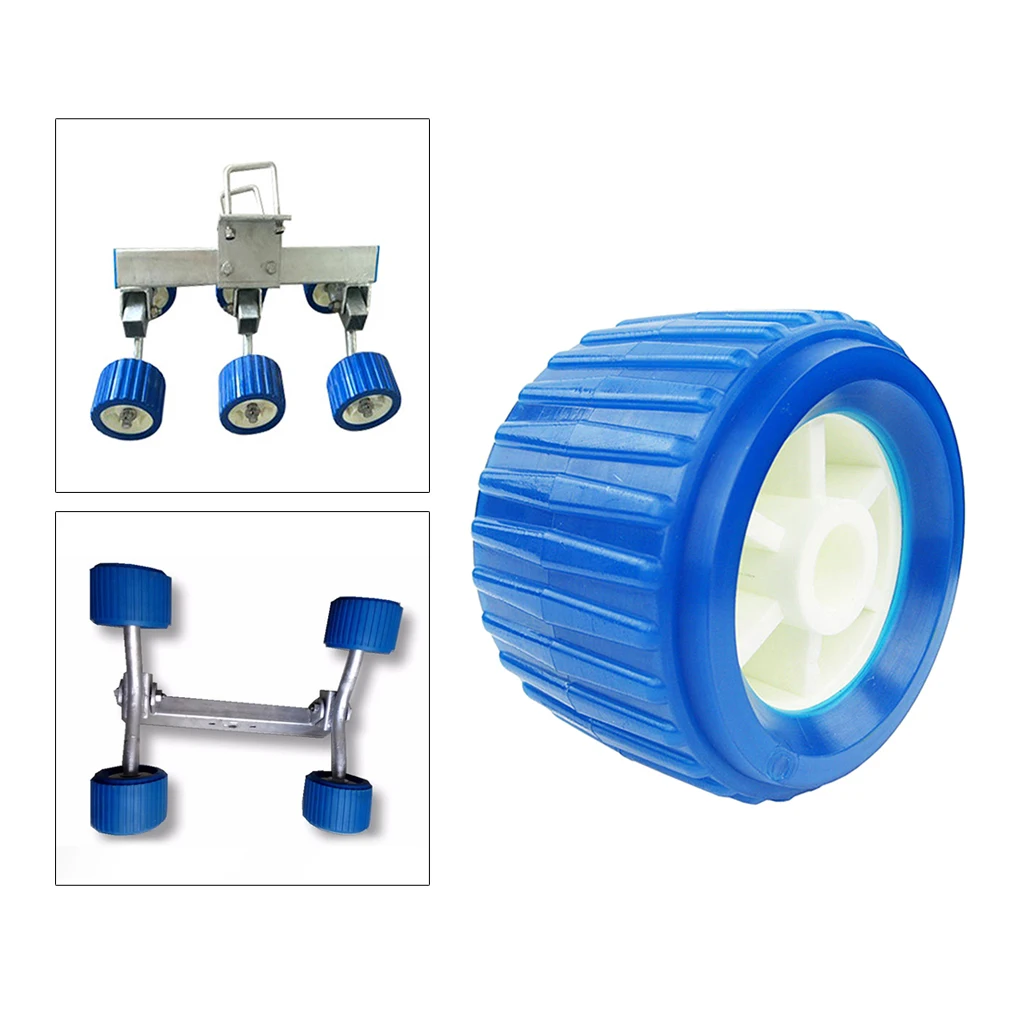 Мощный роликовый ролик для трейлера Морская Лодка ребристый воблер новое