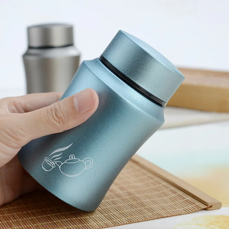 

Metal small tea can travel portable 50g stainless steel sealed small tea can