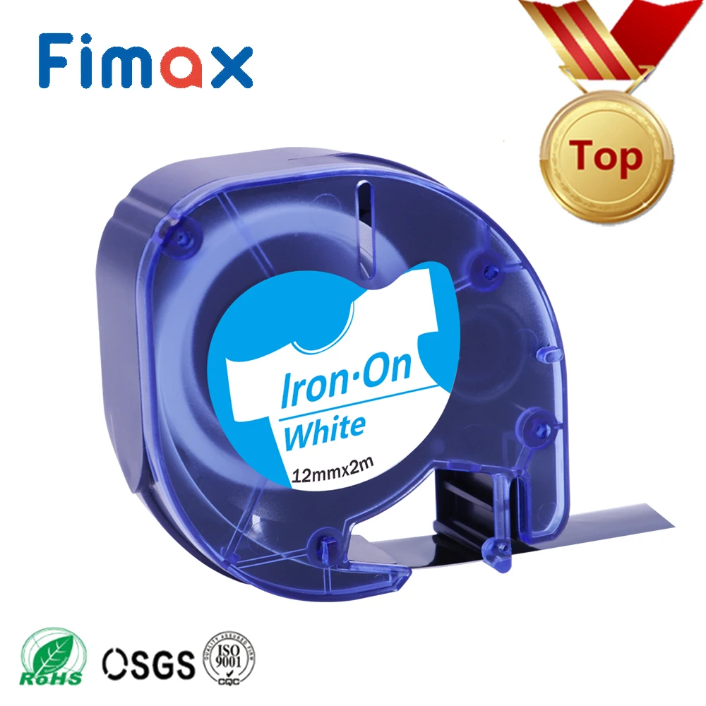 1 шт. 18775 совместимая ткань DYMO LetraTag железная лента для этикеток 18771 18779 синяя на