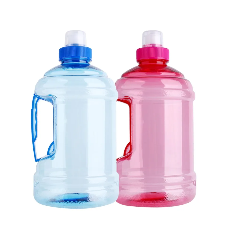 

1L Big Large Sport Training Party Drink Water Bottle Cap Kettle Sports Gym Bottles Fitness BPA Free Large Capacity Jug
