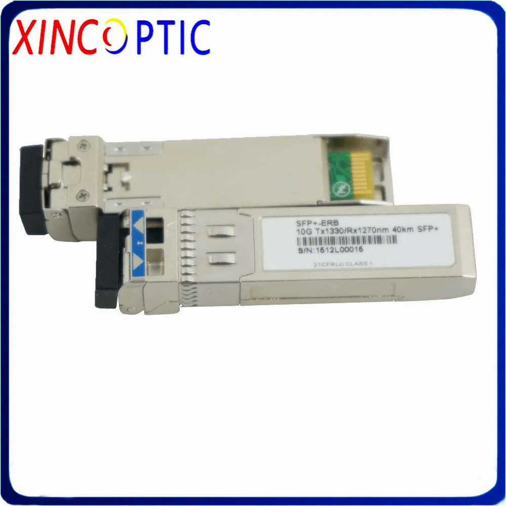10G BIDI 40 км 1270/1330nm Одномодовый симплексный одноволоконный LC SFP + модуль +-ER A/B DDM