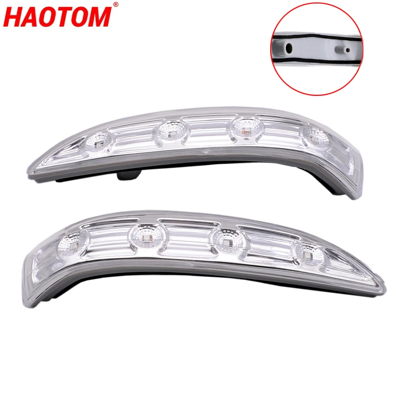 

2PCS Left + Right Driver Passenger Mirror Light Turn Signal Lamp Indicator For Hyundai Tucson IX35 09-15 87614-2S200 87624-2S200