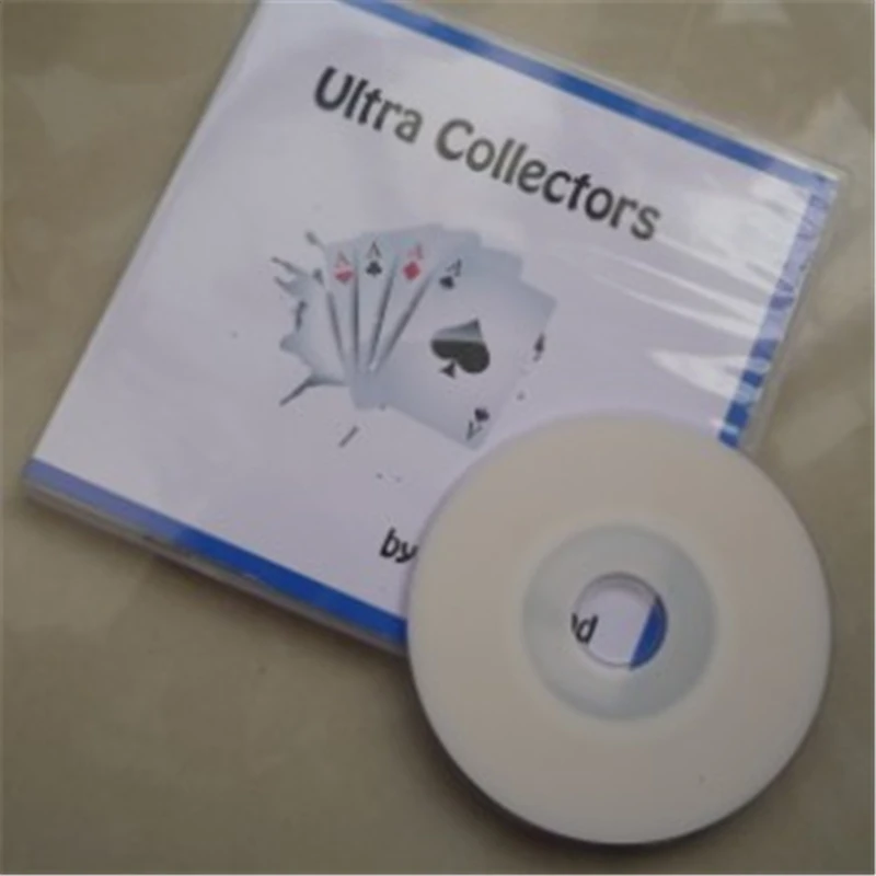 Ultra Collectors ( DVD y accesorios)-tarjeta de trucos de magia accesorios de magia mentalismo Close up ilusiones de magia Accesorios-0