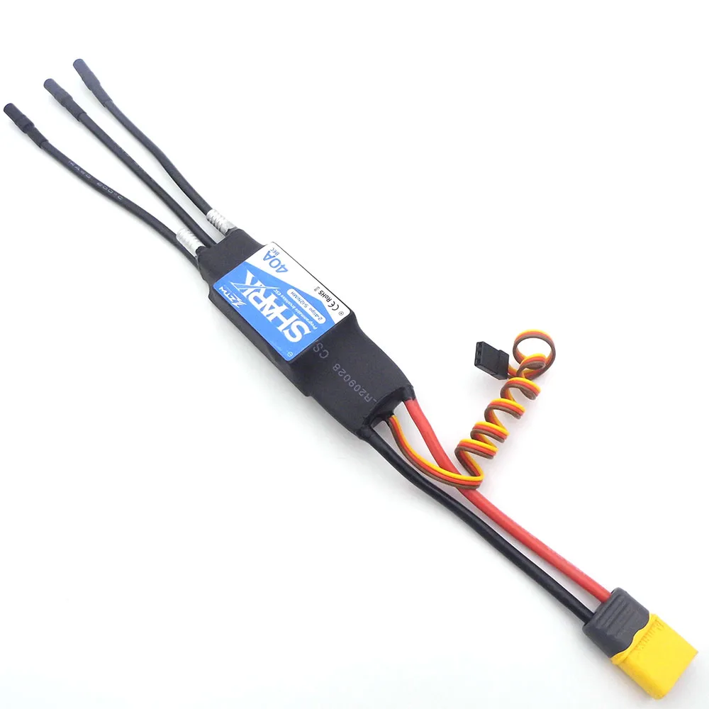 

2-4S 40A ESC Water Cooling Speed Controller Brushless Motor ESC 5V/3A BEC for RC Boat Marine Speed MONO Yacht