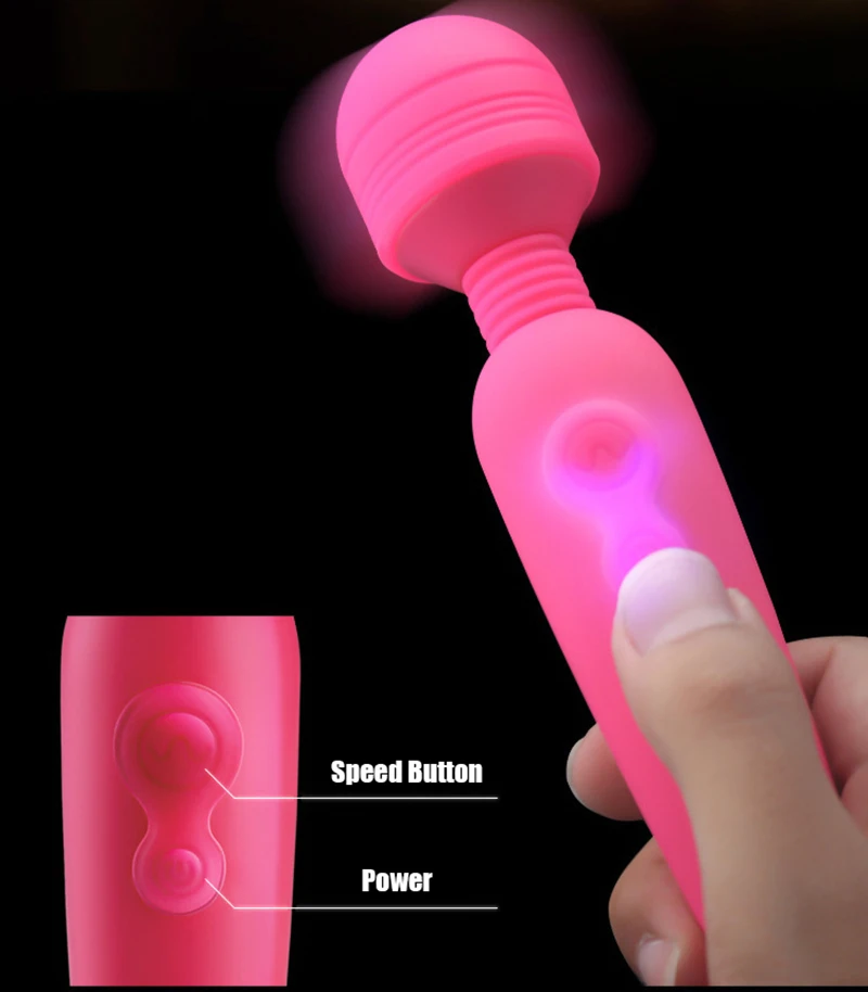 Muti-speed Волшебная USB зарядная палочка AV Вибратор Секс-игрушки для женщин