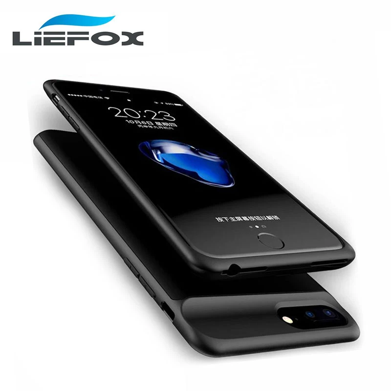2500/3700/5000/7000 мАч тонкий Батарея Зарядное устройство чехол для iPhone 6 7 8 6s плюс