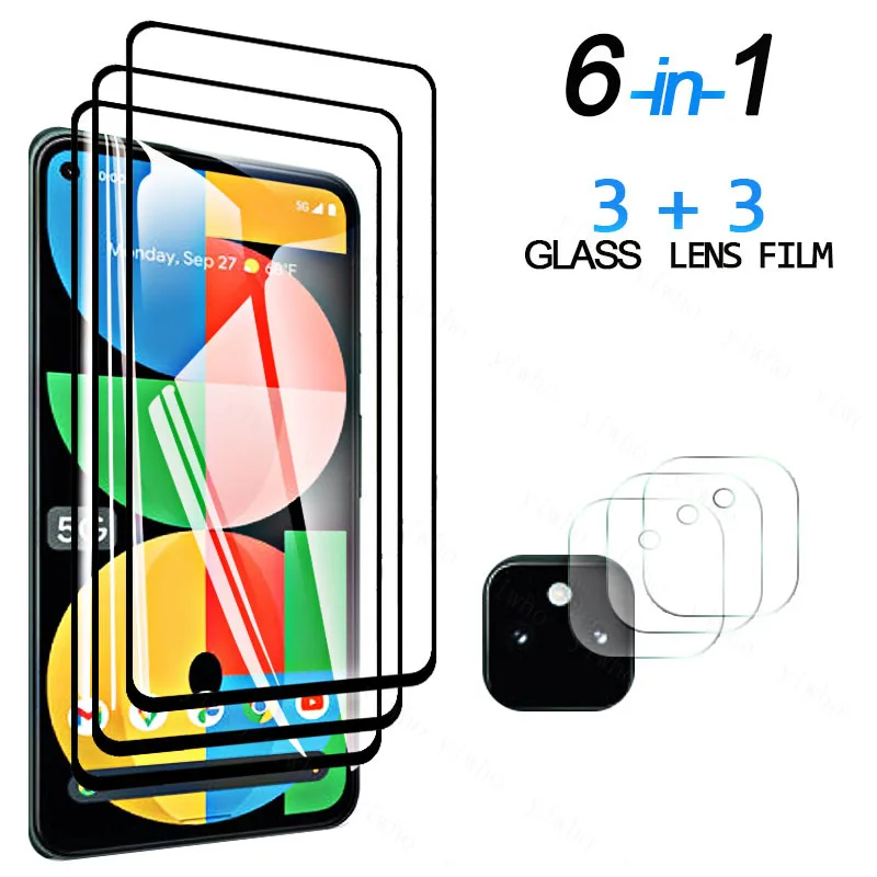 

Закаленное стекло для Google Pixel 5A 5G 6Pro 4a 2 3 4 XL, защита экрана объектива для Google Pixel 3a, стеклянная Защитная пленка для камеры