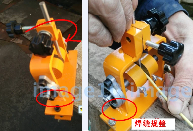 Механическая машина для снятия и очистки провода.