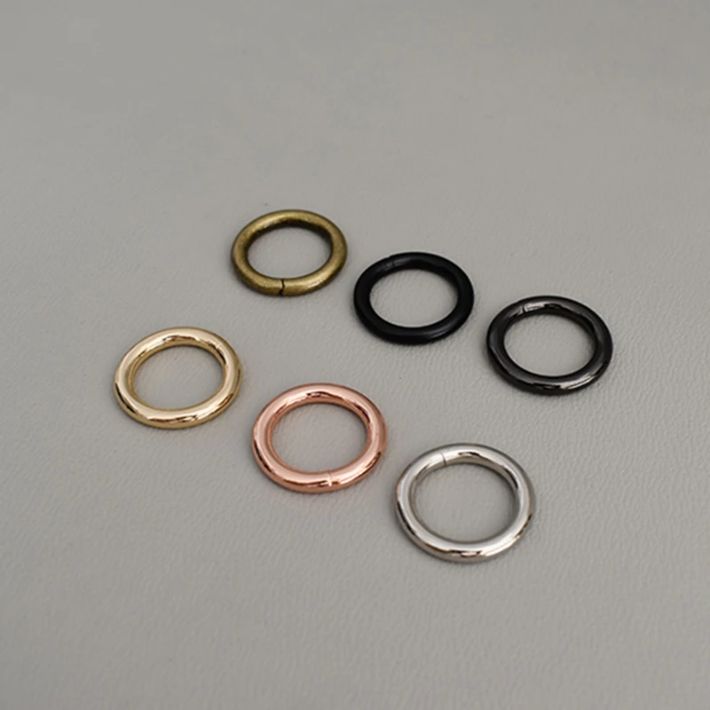 10 шт. 20 мм уплотнительное кольцо регулируемое кольцо пряжки с зажимом крючков для сумки рюкзака ошейник для собак Металлические пряжки брелок кольца седло