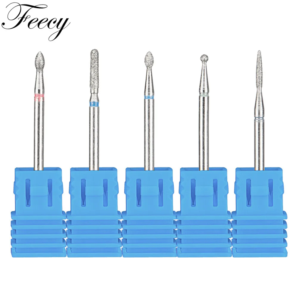 Алмазные вращающиеся сверла для ногтей фрезерные кутикулы резак маникюра фреза