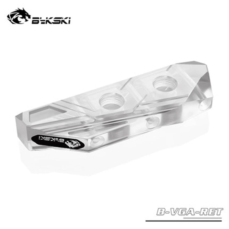 Детали для модуля Bykski GPU акриловый квадратный блок L образной формы блока VGA