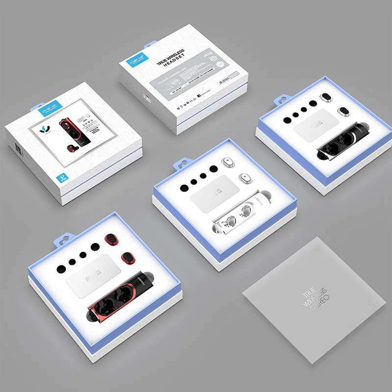 Fineblue XS Беспроводная Bluetooth 5,0 гарнитура наушники TWS двойные мини наушники с зарядным устройством для iPhone Xiaomi мобильный телефон
