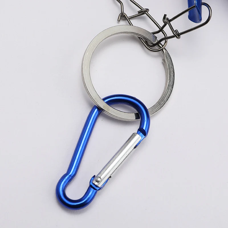 

Best Stainless Steel Fishing Lock Buckle With Reel Lanyard Live Fish Lock Belt Fishing Tackle Stringer Fishing Floats Reel