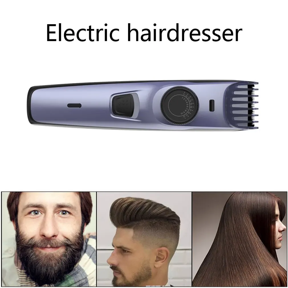 

Universal USB Self-service Electric Hair Clipper Multifunctional Oil Head Hair Clipper Seamless Carving Haircut Trimmer