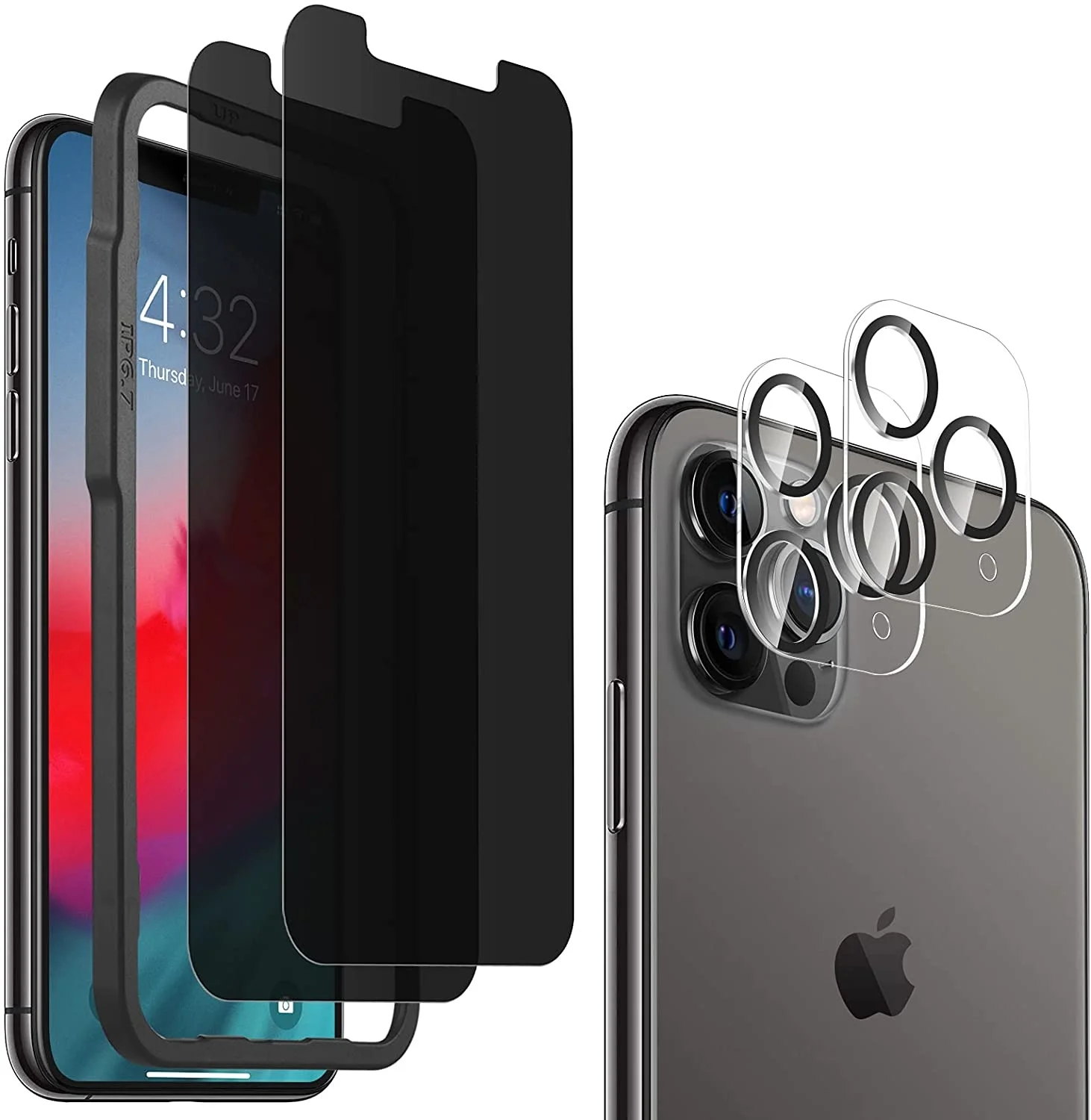 

Anti-peeping Software Screen Saver Tempered Glass For IPhone 13 Pro Max 2