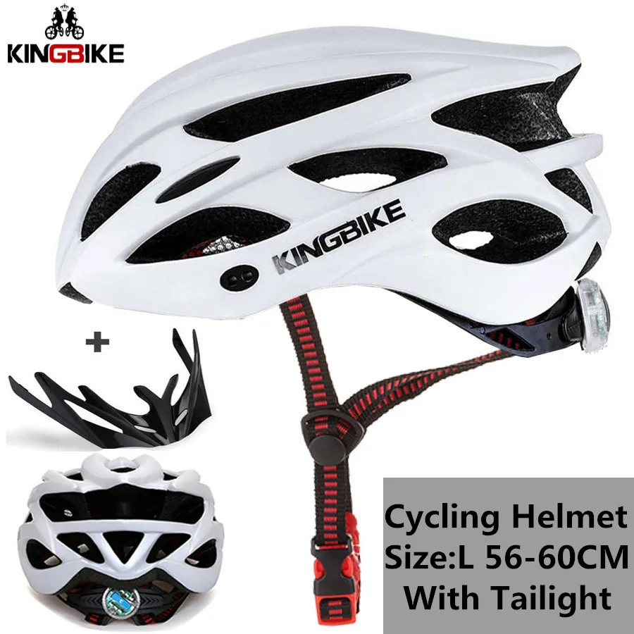 R-652-white KINGBIKE Сверхлегкий велосипедный шлем MTB велосипедный шлем для мужчин и женщин велосипедный шлем Caschi Ciclismo Capaceta защитные шлемы - Цвет: R-652-white