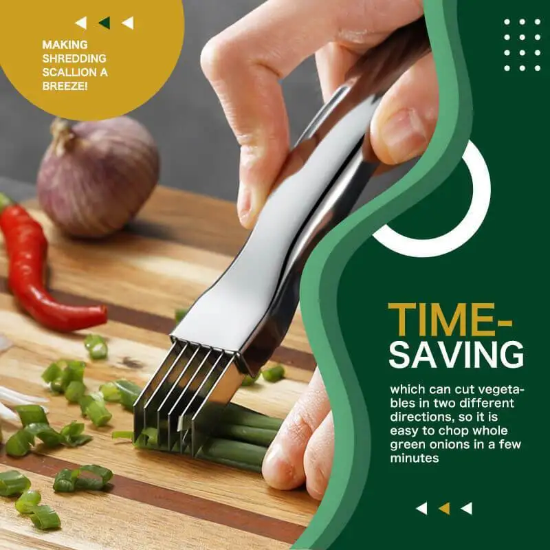 Ручные слайсеры Шелковый нож для резки овощей чеснока скоростной измельчитель