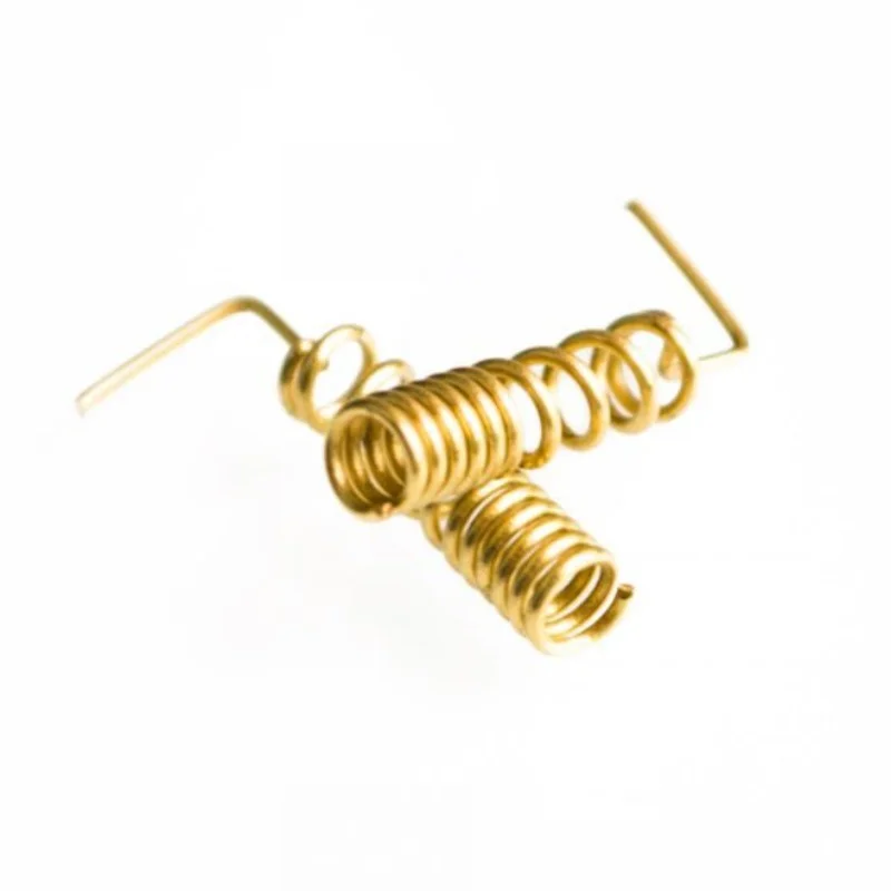 

Antenna Spring 900/1800MHZ Copper Spiral Coil Winding Antenna GSM Antenna Motherboard Soldering; 0.8 X 5 X 24 Mm