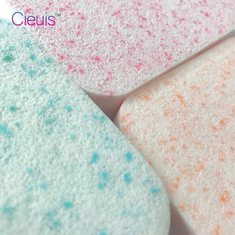 Уплотненная губка для очищения лица спонж ухода за кожей блендер мытья мягкая