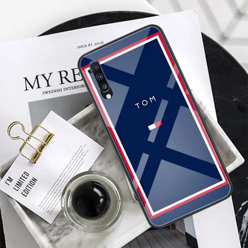 

Luxury Brand Fashion Tempered Glass For XiaoMi 8SE 6 8lite MIX2S Note 3 Redmi Note 7 5 4 Redmi 6A 5Plus 4X Design-ToMmY