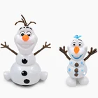 Танцевальные игрушки Disney Холодное сердце, снеговик Олаф, робот с подсветкой, музыкальные экшн-фигурки, электрические игрушки, Мультяшные танцевальные движения, игрушки, подарки для детей