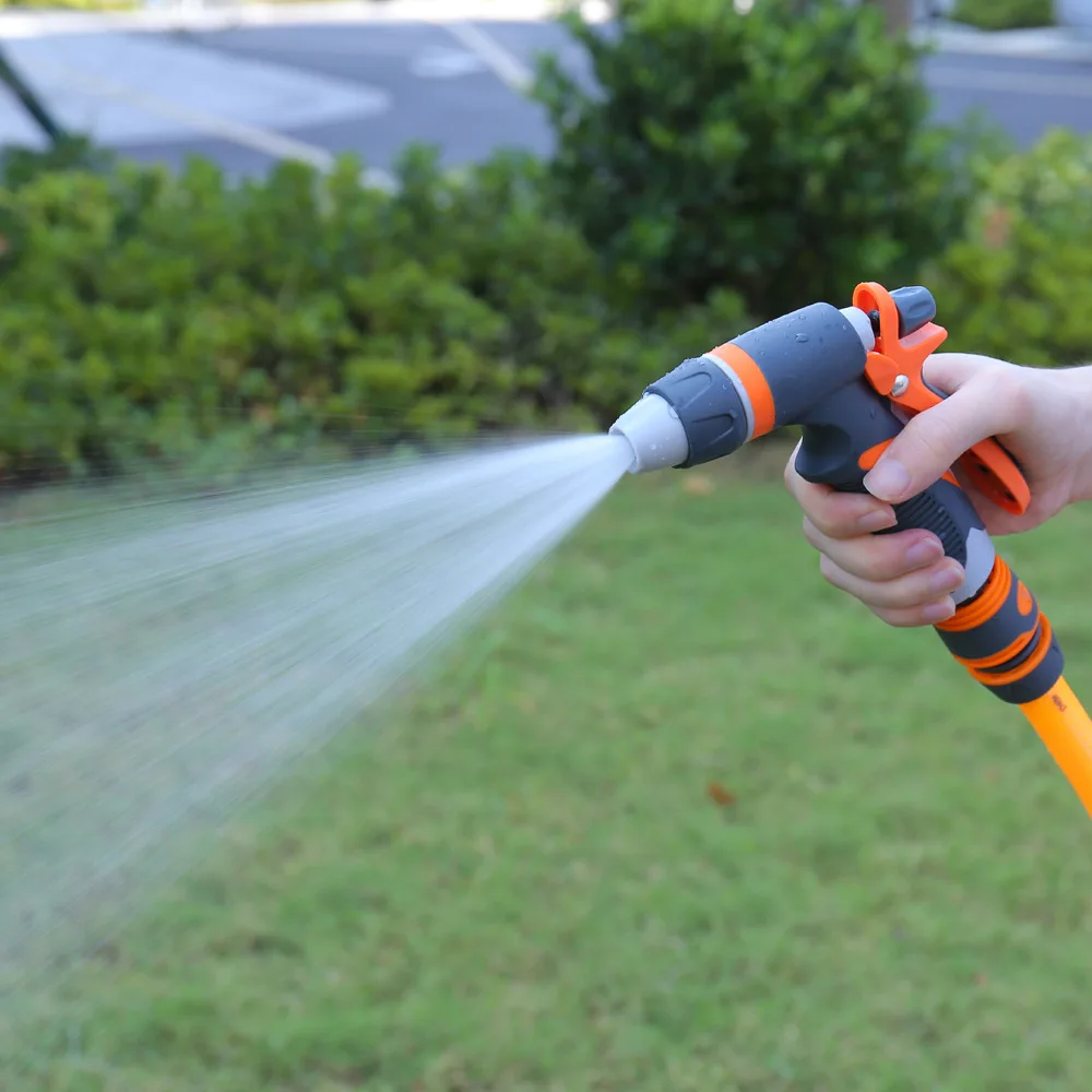 

Water Hose Nozzle Heavy Duty High Pressure Garden Sprayer for Car Wash, Cleaning, Watering Lawn and Garden and Showering Pets