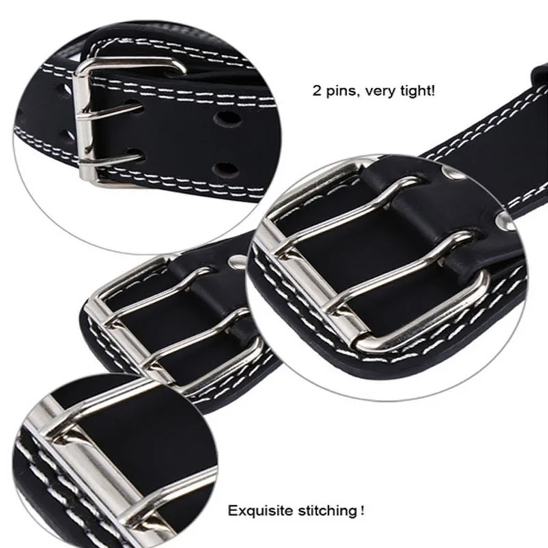

High Weightlifting Belt PU PVC Gym Fitness Crossifit Body Building Back Support Weight Lifting Power Training Belts Equipment