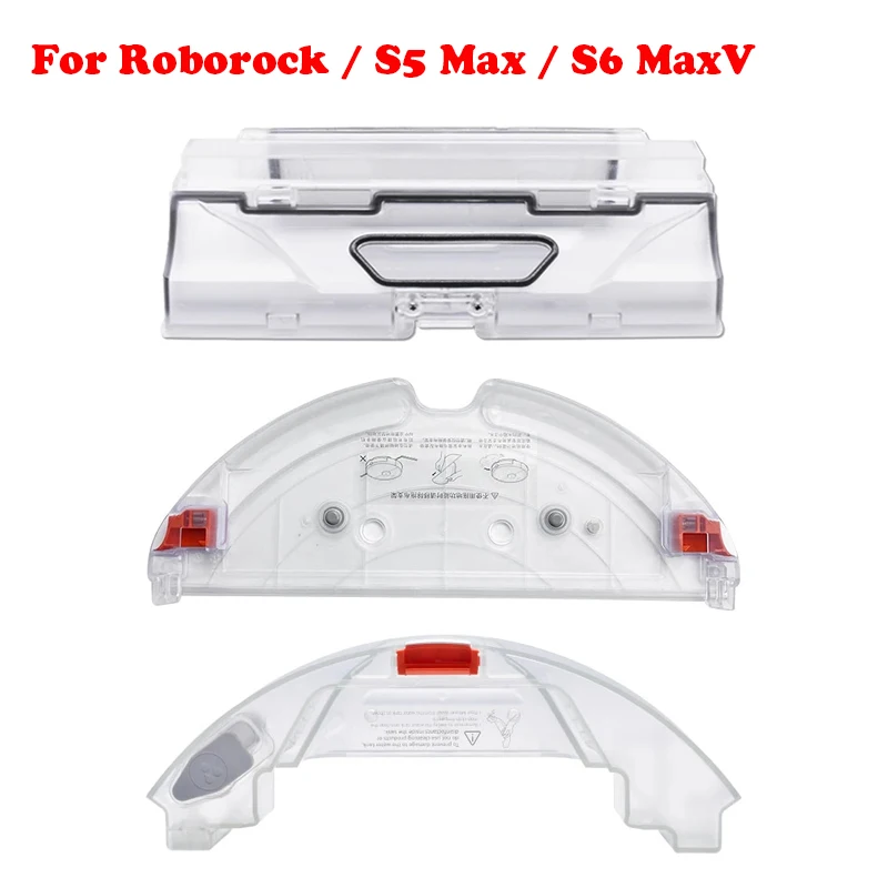 Water Tank Dust Box Mop Tray Parts For XiaoMi Roborock S5 Max / S50 Max / S55 Max S6 MaxV T7 Robotic Vacuum Cleaner Accessories
