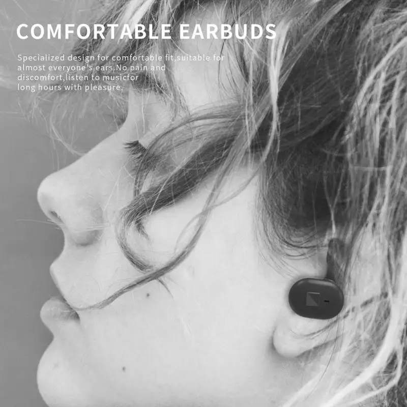 Портативные TWS-наушники Bluetooth 5 0 беспроводные наушники Hi-Fi стереонаушники