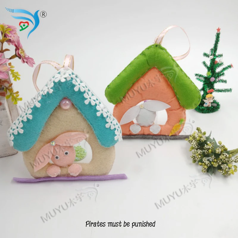 Домик кролика DIY новая деревянная форма для скрапбукинга Thickness-15.8mm/muyu/YT0678 | Дом и