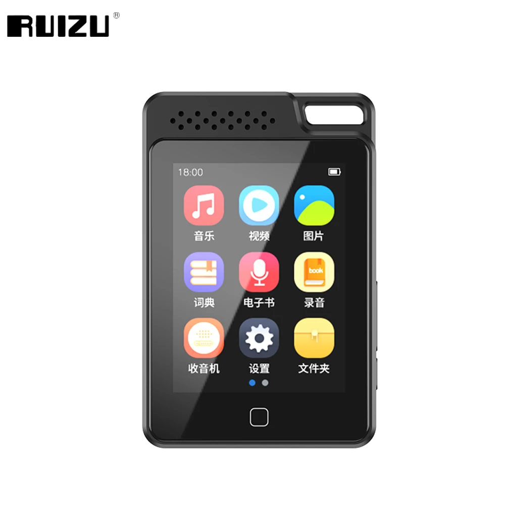 Mp3-плеер RUIZU C1 с сенсорным экраном 16 ГБ Bluetooth 5 0 | Электроника