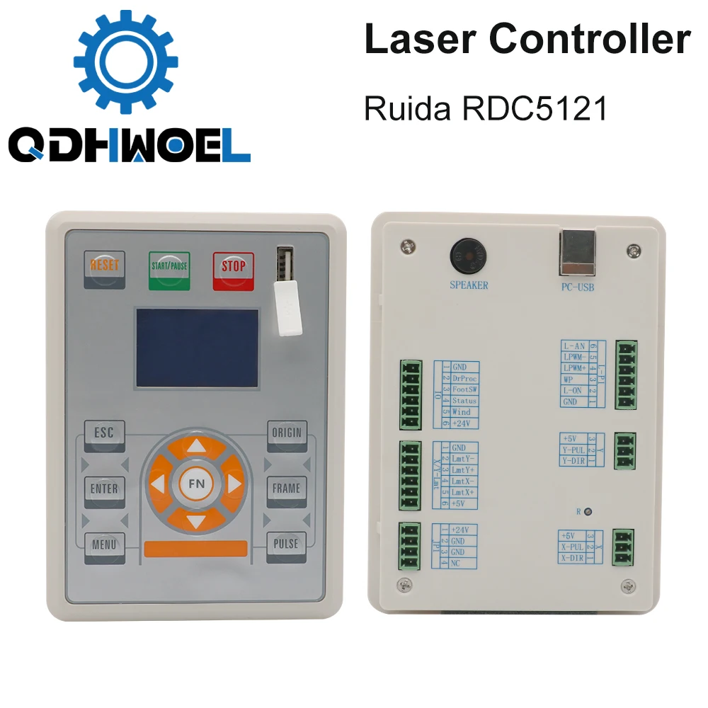

Лазерный контроллер Ruida RDC5121 Lite для лазера СО2 гравировальная и режущая машина