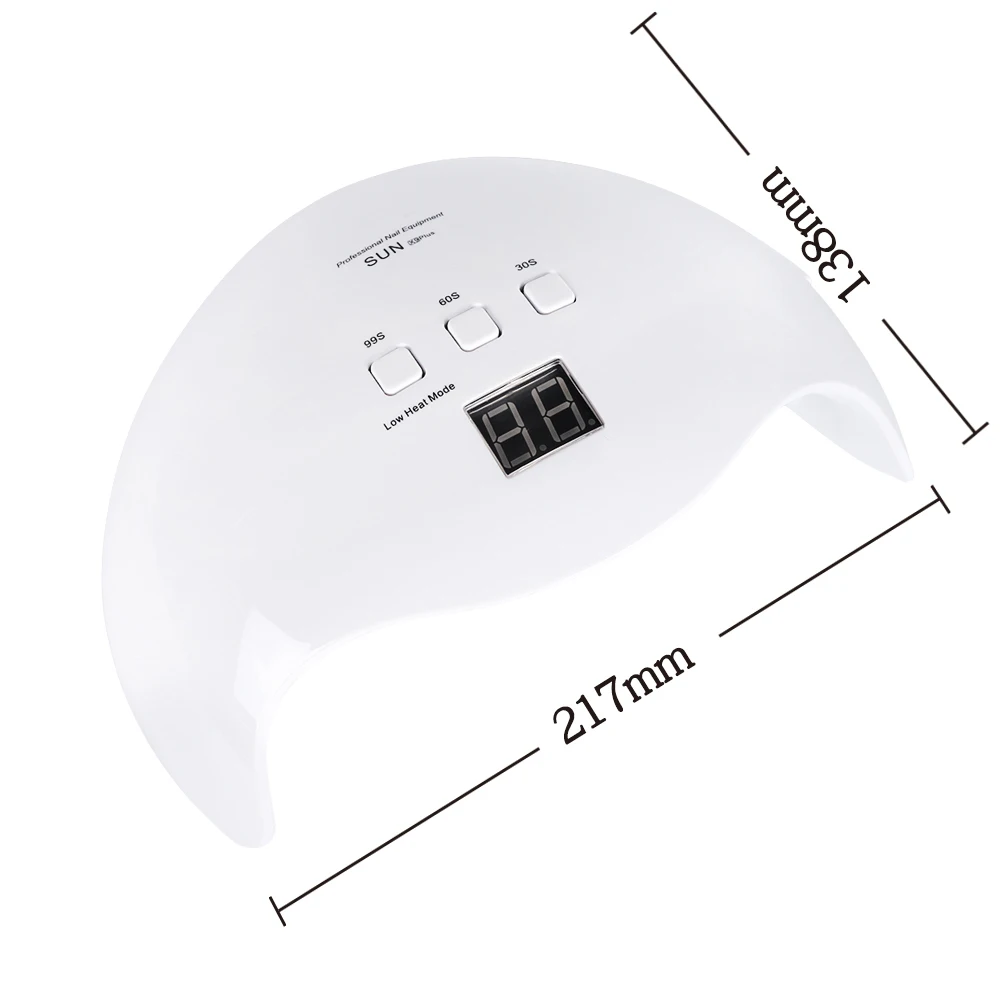 SUN X9 Plus 40W UV LED Lamp Nail Dryer Sunlight Manicure Gel Polish Curing Machine LCD Display Salon Tool Nails | Красота и здоровье