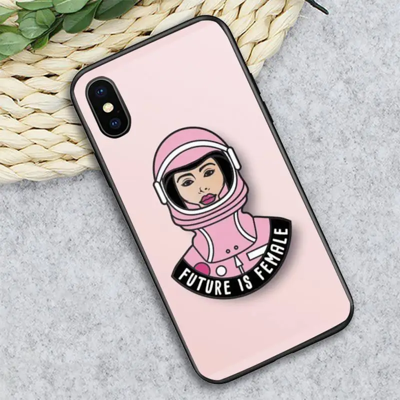 

Feminist Girl Women's Day Long live women Phone Case for iPhone 11 12 pro XS MAX 8 7 6 6S Plus X 5S SE 2020 XR Soft funda
